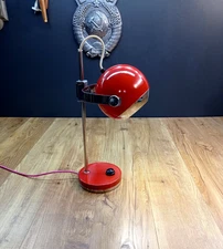 Vintage Soviet futuristic table lamp in USSR space age style. Rare Lamp.