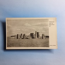 Salisbury Postcard C1935 Real Photo Wiltshire Stonehenge By Ministry Of Works