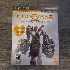 God of War Saga Dual Pack - Sony PlayStation 3 New Sealed  Cardboard Sleeve