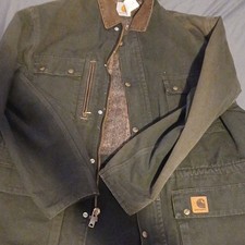 Vintage Green Carhartt Jacket Sixe Large
