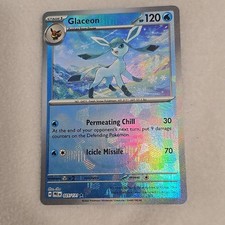 Pokémon TCG Glaceon Poke Ball Prismatic Evolutions Card 25/131