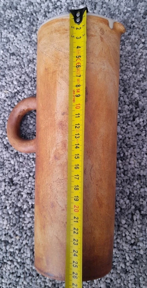 Ancien pichet carafe signé LA COLOMBE poterie Années 70 old Vintage collection  - Photo 2/4