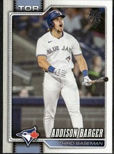 2026 Topps Series 1 Baseball Addison Barger Toronto Blue Jays #241