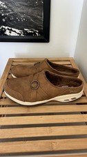 SKECHERS Relaxed Fit Memory Foam Brown Mule Slippers Women's 8.5 100519