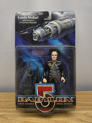 Babylon 5 Ambassador Londo Mollari 6''in Action Figure W Transport Of Centauri