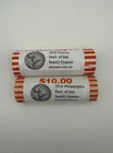 2026 P + D Declaration Of Independence Unc Quarter 2x $10 Rolls - IN HAND