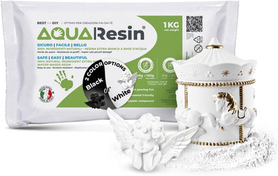 AQUA RESIN Premium Keramikkreide Porzellanoptik Made in Italy (1 kg) Kreide 