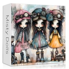 1000 Pieces Mystery Gothic Girl Jigsaw Puzzle Fantasy Portrait Art For Adult