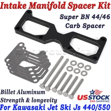 for Kawasaki Jet Ski 440/550 Intake Manifold Spacer Kit 44mm / 46mm JS440/550 US
