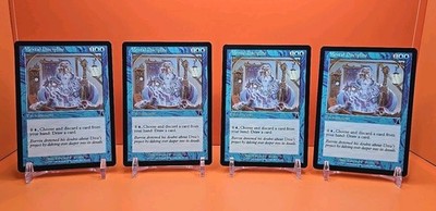     (4) 1999 MAGIC THE GATHERING URZA'S DESTINY MENTAL DISCIPLINE #37 PLAYED