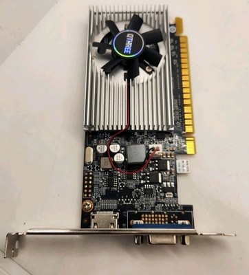 QTHREE GeForce GT 210 Graphics Card, 1024 MB DDR3 64 Bit, HDMI, VGA Low Profile