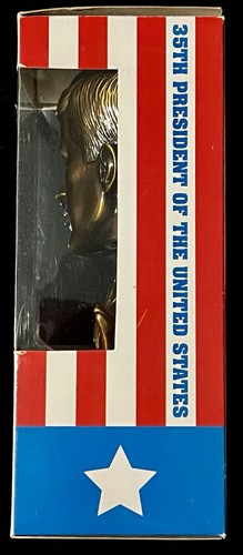 John F Kennedy Rare Gold Bosley Bobber Bobblehead - 第 2/6 張圖片