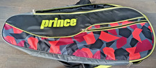 PRINCE TOUR TEAM DOUBLE TENNIS RACQUET BACKBACK CARRY BAG BEAUTIFUL SHAPE  