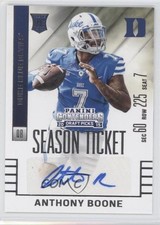 2015 Panini Contenders Draft Picks Auto Anthony Boone #267 Auto 0u3