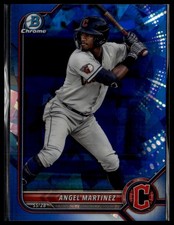 2022 Bowman Draft Sapphire Edition Angel Martinez