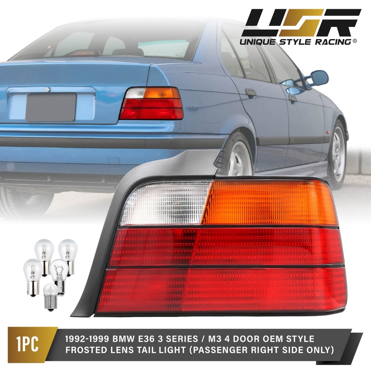 minami 未使用 晩酌セットe36(翔山 たち吉 春宝) 5名分 Passenger Right OE Tail Light 63211393432 For 92-98 BMW E36 3