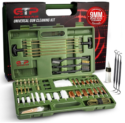 Universal Gun Cleaning Kit - Pro Grade Cleaner for Handgun, Rifle & Shotgun