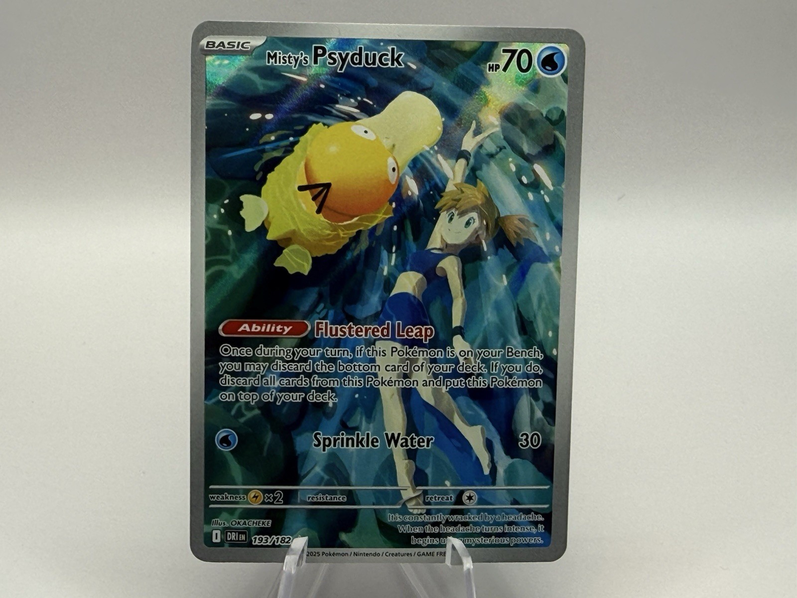 Misty's Psyduck 2025 Scarlet & Violet: Destined Rivals #193/182
