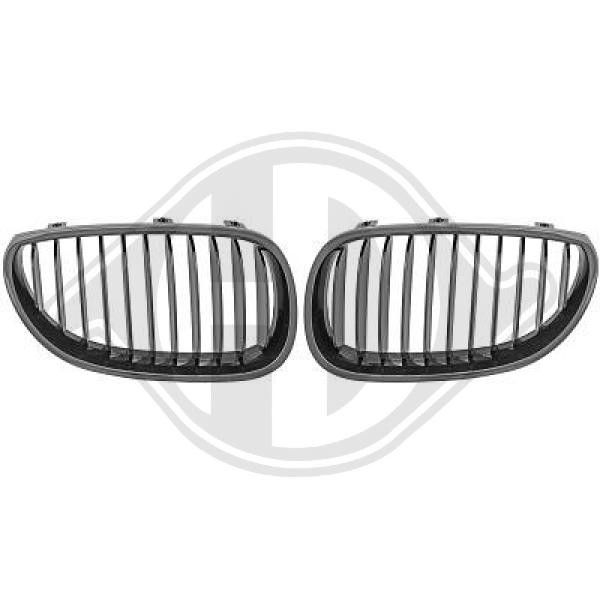 Diederichs KüHlergitter FüR BMW 5Er Touring E61 E60 GläNzend Schwarz-image