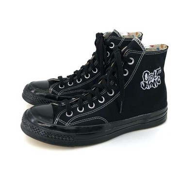 GOLF WANG x Chuck 70 By You Custom High Top Sneakers Black White M6.5 / W8.5