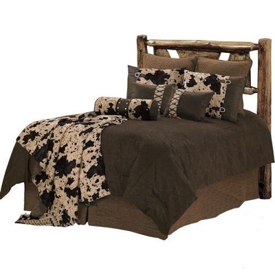 Western Comforter Set El Dorado 4pc 5pc Bedding Set Chocolate Tan Ebay