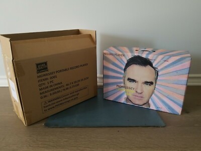 RARE Promo Morrissey Portable Vinyl LP Record Player - The