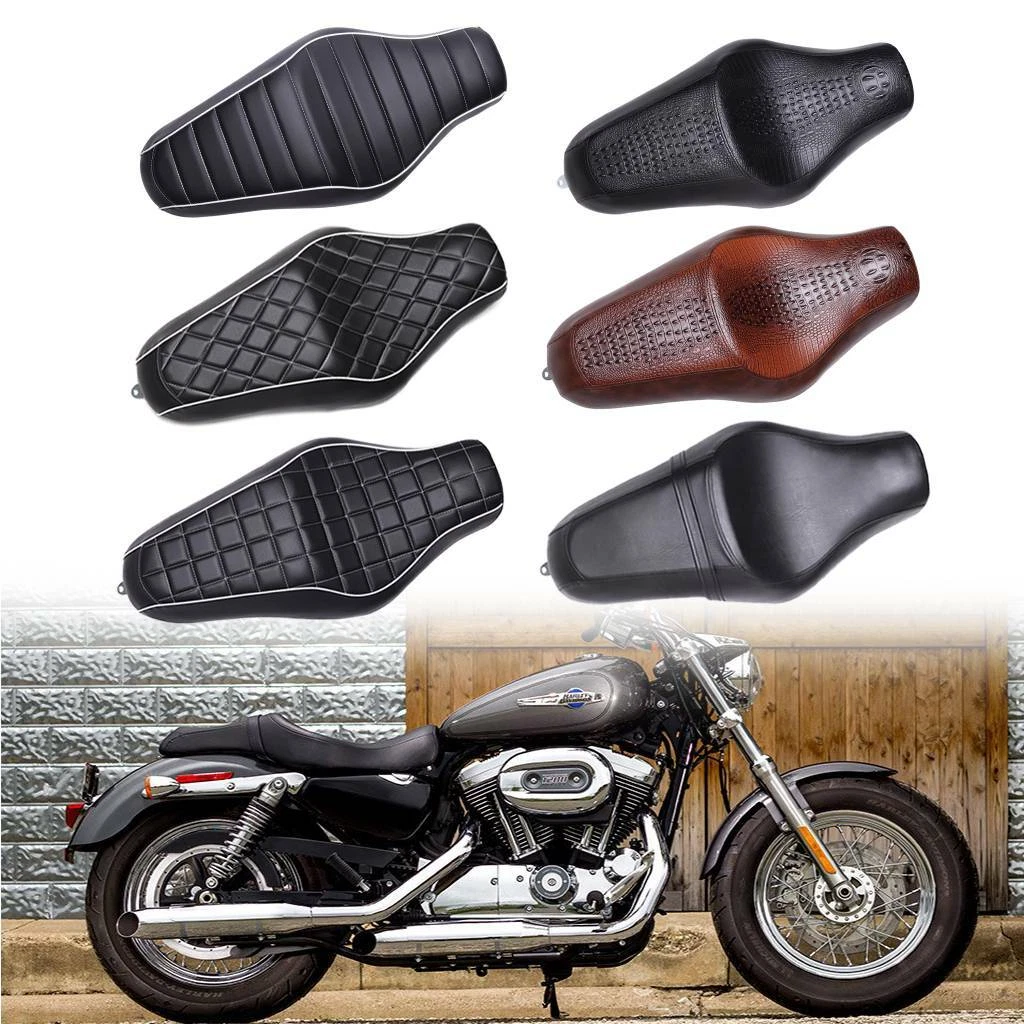 Two Up Driver Passenger Seat For Harley Sportster 1200 Custom