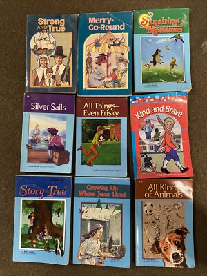 Lot of 9 BEKA Book Reading Program Books