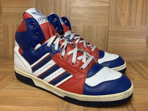 Vintage Adidas Basketball Sneakers Concue En France Retro Sneaker 13  Clippers | eBay