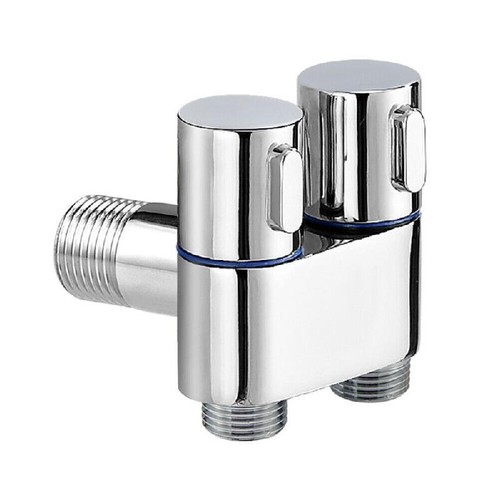 Hygienic Shower For Bathroom-Toilet Bidet Shower Head Double Outlet - Picture 9 of 10