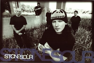 2002 Stone Sour Group Shot Poster ST3100 24 x 35