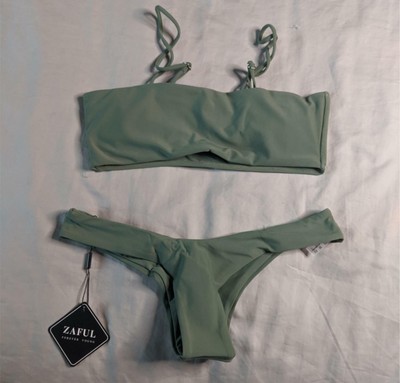high cut cami bikini set