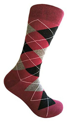 Burgundy/Marron /Wine Dress Socks for Men | eBay