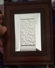 Address Book with Center Plate - Genuine Leather - Gift Idea