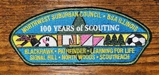 Northwest Suburban Council Illinois 100 Years of Scouting Anniversary Centennial