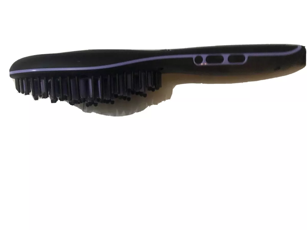 instant Hair Straightener Brush professional Black