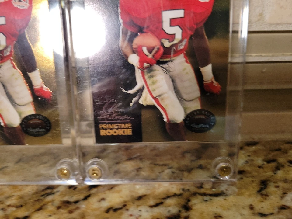 1993-94 Skybox Primetime Rookie Insert Garrison Hearst #PR4 RB NCAA Georgia NFL - Image 4 of 4