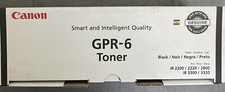 Canon GPR-6 6647A003 Black Toner Cartridge imageRUNNER 2200, 2200G