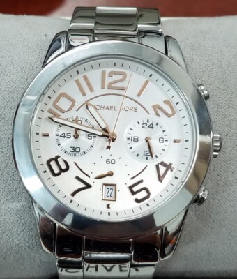 Michael Kors MK5725 Mercer Silver Dial Stainless Steel  display picture 1