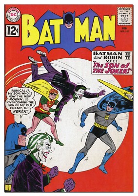 Batman #145 Front Cover Reproduktion (A4 Größe - 210 x 297 mm - 8,5'' x 11,75'').