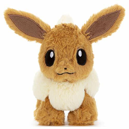 TAKARA TOMY Pokemon Plush Doll S Eevee 16cm Stuffed Toy NEW from