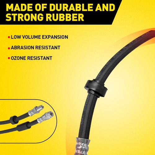PAIR L+R FRONT BRAKE HOSE PIPE FOR VAUXHALL OPEL VIVARO PRIMASTAR NV300 4405110 - Picture 5 of 10