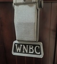 Custom Call Letters Mic Flag 4 Electro-Voice V-2 V3 Velocity Vintage Microphone