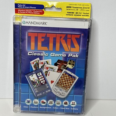 Tetris Classic Game Pak for Palm OS Devices & Windows Mobile Pocket PCs Vintage