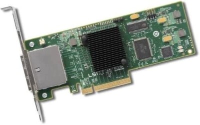 LSI 9200-8e 6Gbps 8-lane external SAS HBA P20 IT Mode ZFS FreeNAS unRAID NoROM