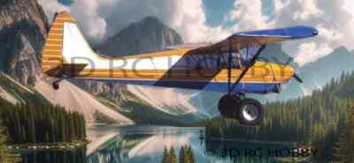 Interstate S1B2 Arctic Tern 56'' Wingspan RC Model Airplane Plans PRINTED
