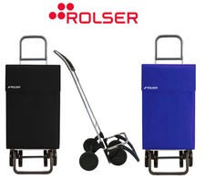 Rolser Jean Designer 4 Wheel Push or Pull Along Lightweight Shopping Trolley
