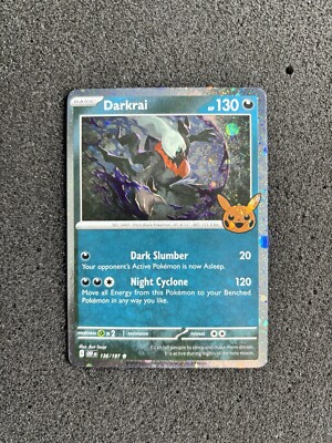 Pokemon TCG Darkrai 136/197 Halloween Trick Or Trade 2023 Cosmos