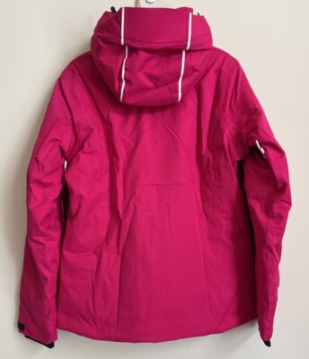 ジャケット NWT Pelliot Womens XL Hooded Ski Jacket, Hot Pink, Breathable