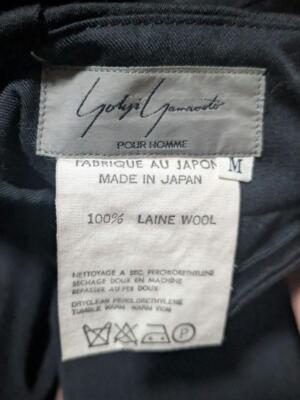 80s Round Letter Yohji Yamamoto Double Breasted Suit Set Up | eBay